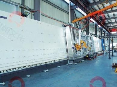 全自动板压充氩气中空生产线